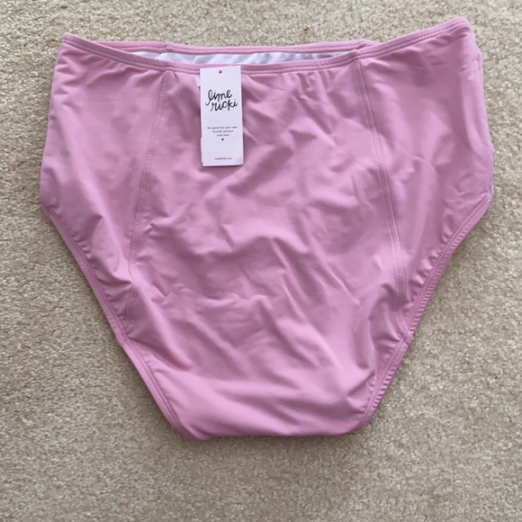 Lime Ricki High Waist Swim Bottom - Picture 3 of 6